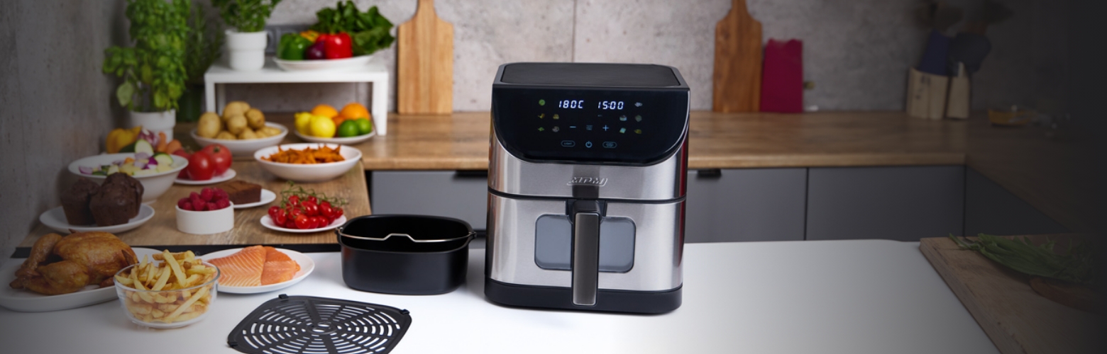 MPM MFR-10M/WIFI — air fryer 6 l — widok 2
