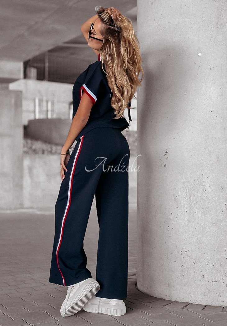 Komplet dresowy Sporty Vibes granatowy — 12