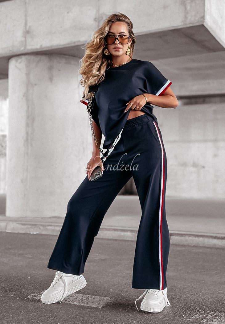 Komplet dresowy Sporty Vibes granatowy — 5