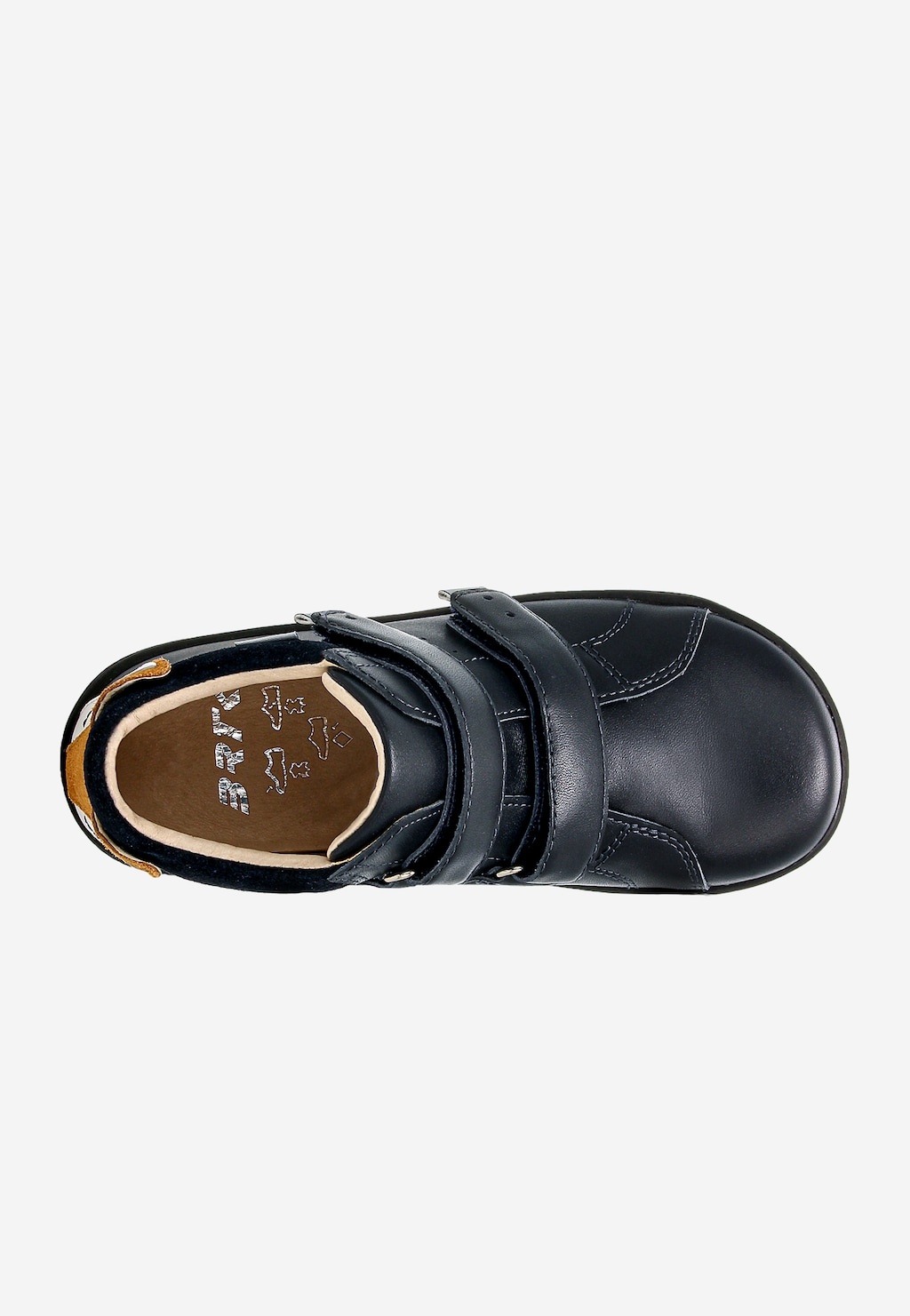 Granatowe trzewiki barefoot z liskiem BARTEK 86318-66 — 4