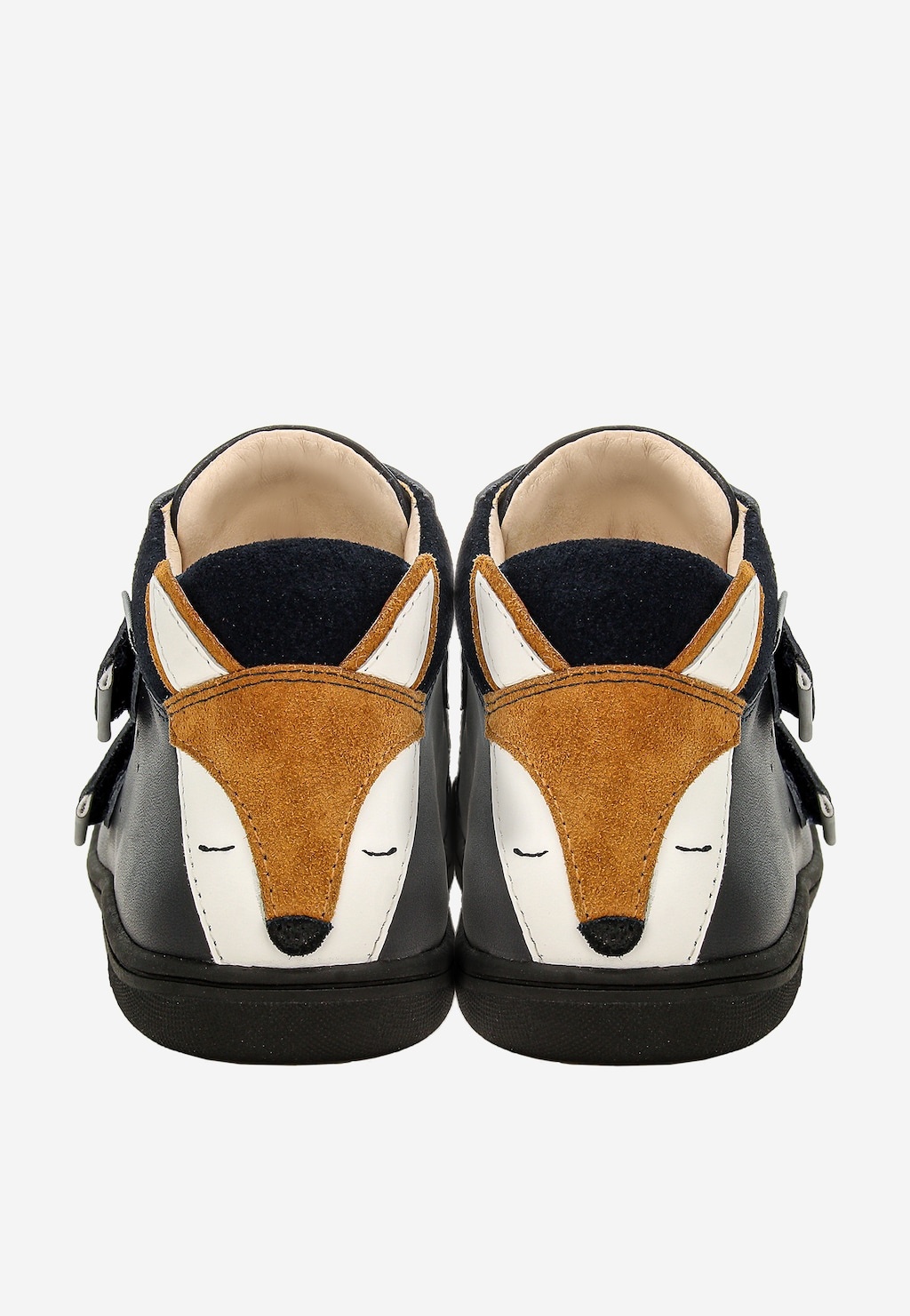 Granatowe trzewiki barefoot z liskiem BARTEK 86318-66 — 7