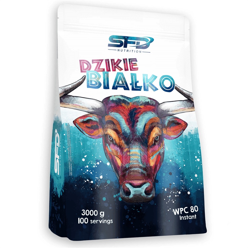 SFD NUTRITION Dzikie Białko 3000g — Banan