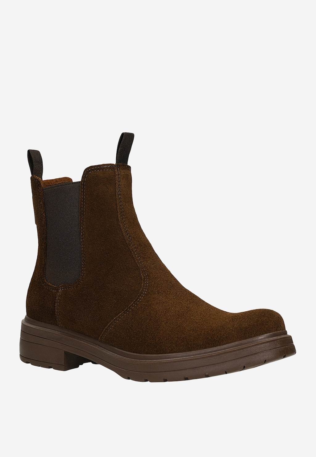 Brązowe jesienne sztyblety damskie z dwoiny 55089-62 — 3