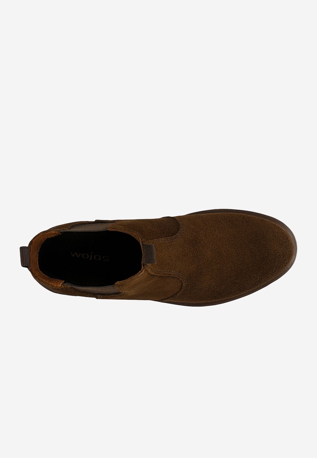 Brązowe jesienne sztyblety damskie z dwoiny 55089-62 — 5
