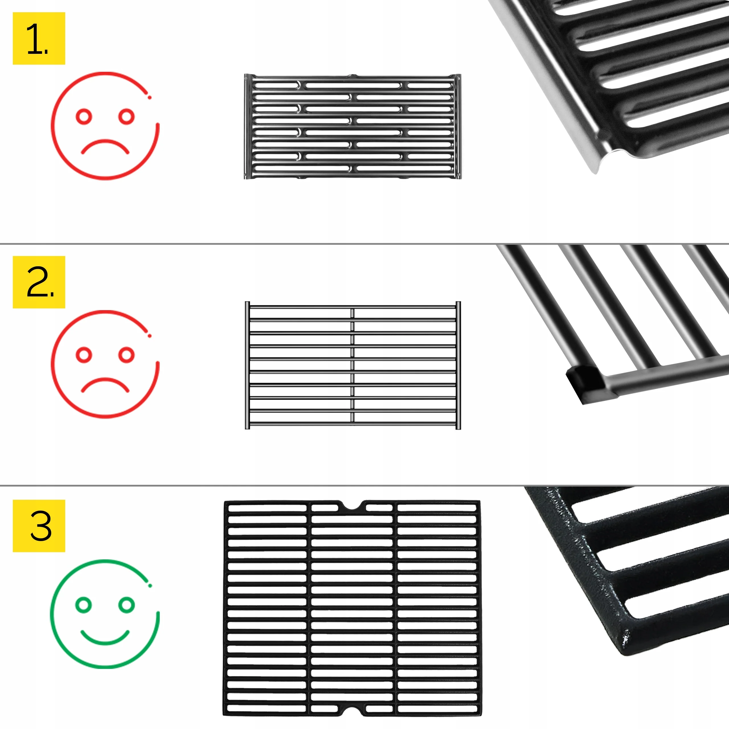Grill gazowy Yoer 21,15 kW Ogrodowy ŻELIWNY nierdzewny 4+2 +szafka na butlę