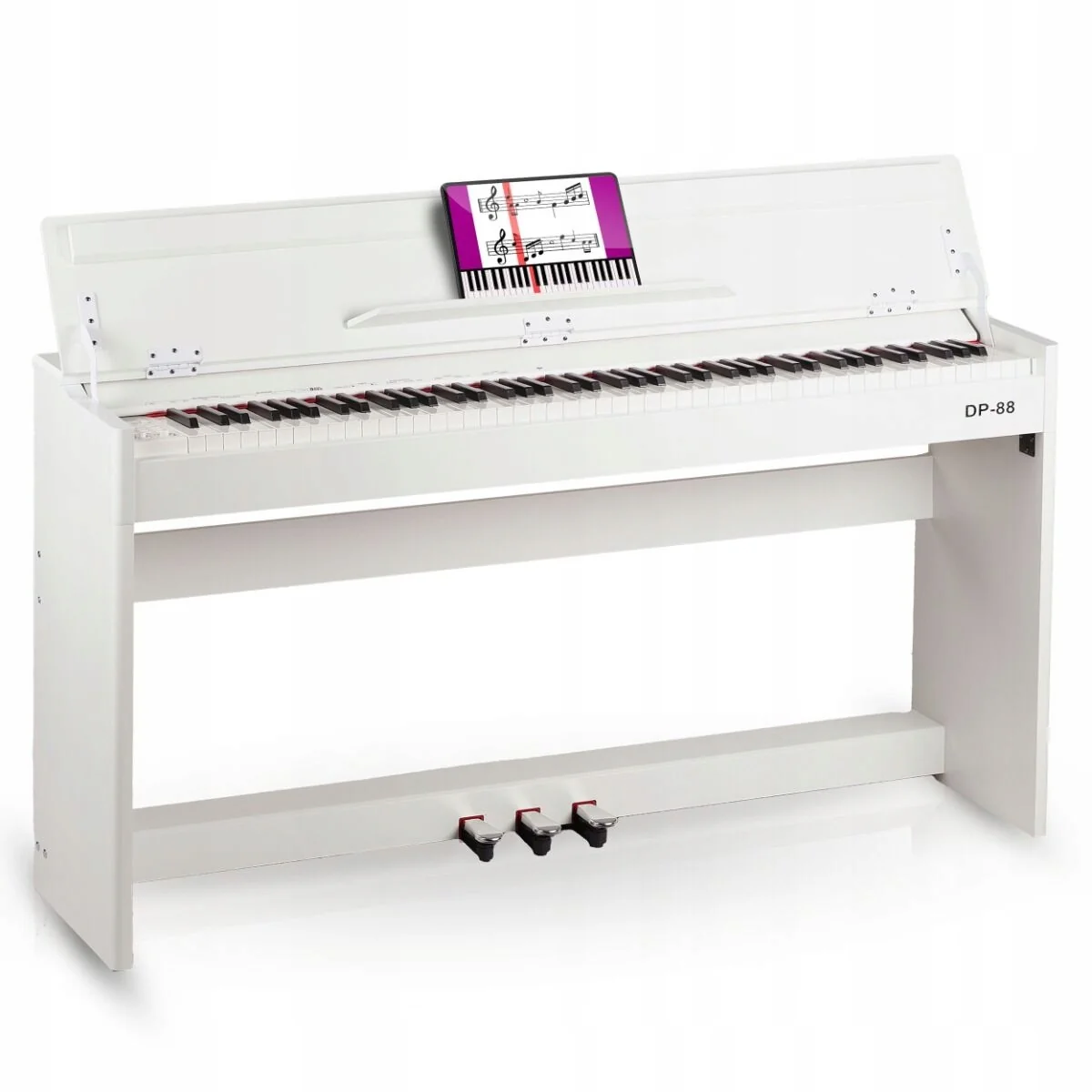 PIANINO CYFROWE DO NAUKI GRY 88 KLAWISZY WAŻONA MŁOTECZKOWA KLAWIATURA USB