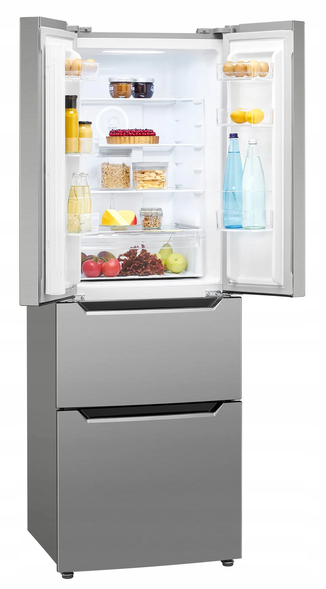 Lodówko-zamrażarka French Door Bomann KG 7361 IX (inox)
