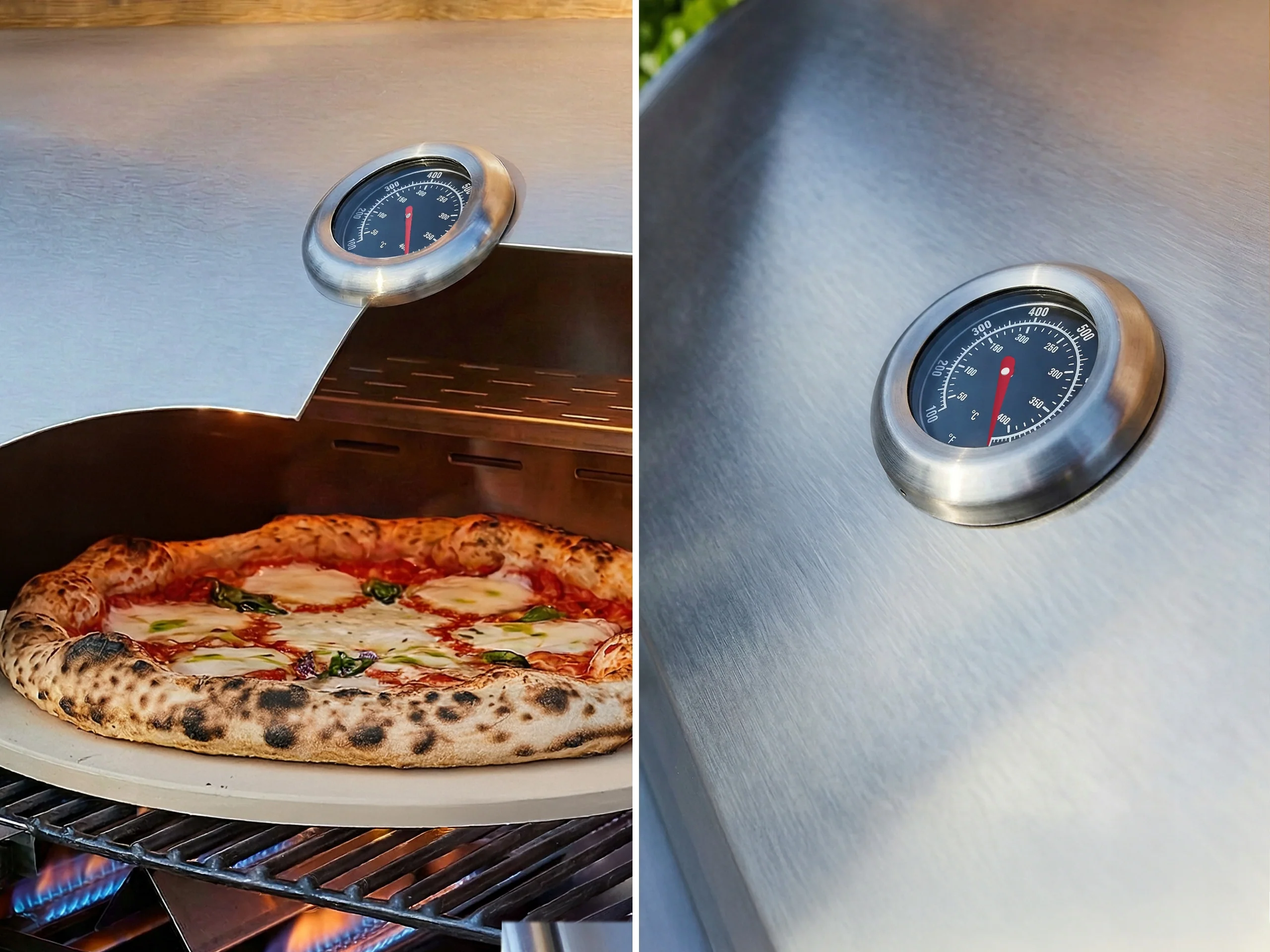 Grill gazowy Yoer 22,05 kW Ogrodowy ŻELIWNY nierdzewny 6+1 +szafka na butlę — widok produktu