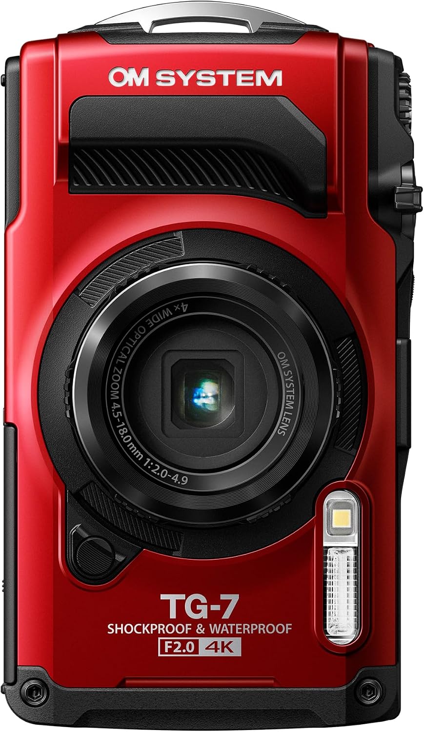 OM SYSTEM Tough TG-7 — czerwony — widok produktu