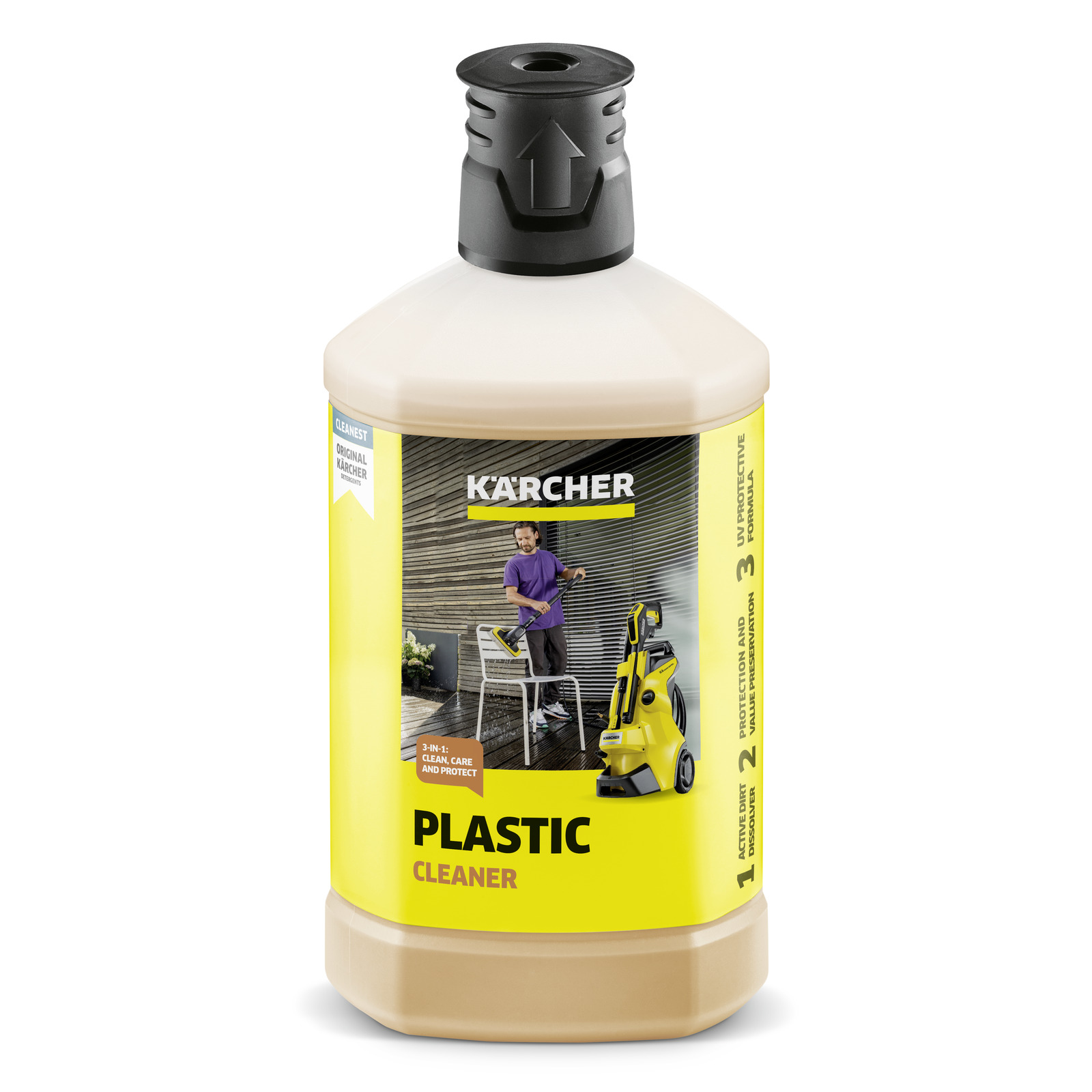 Środek do czyszczenia plastiku 3 w 1, 1l