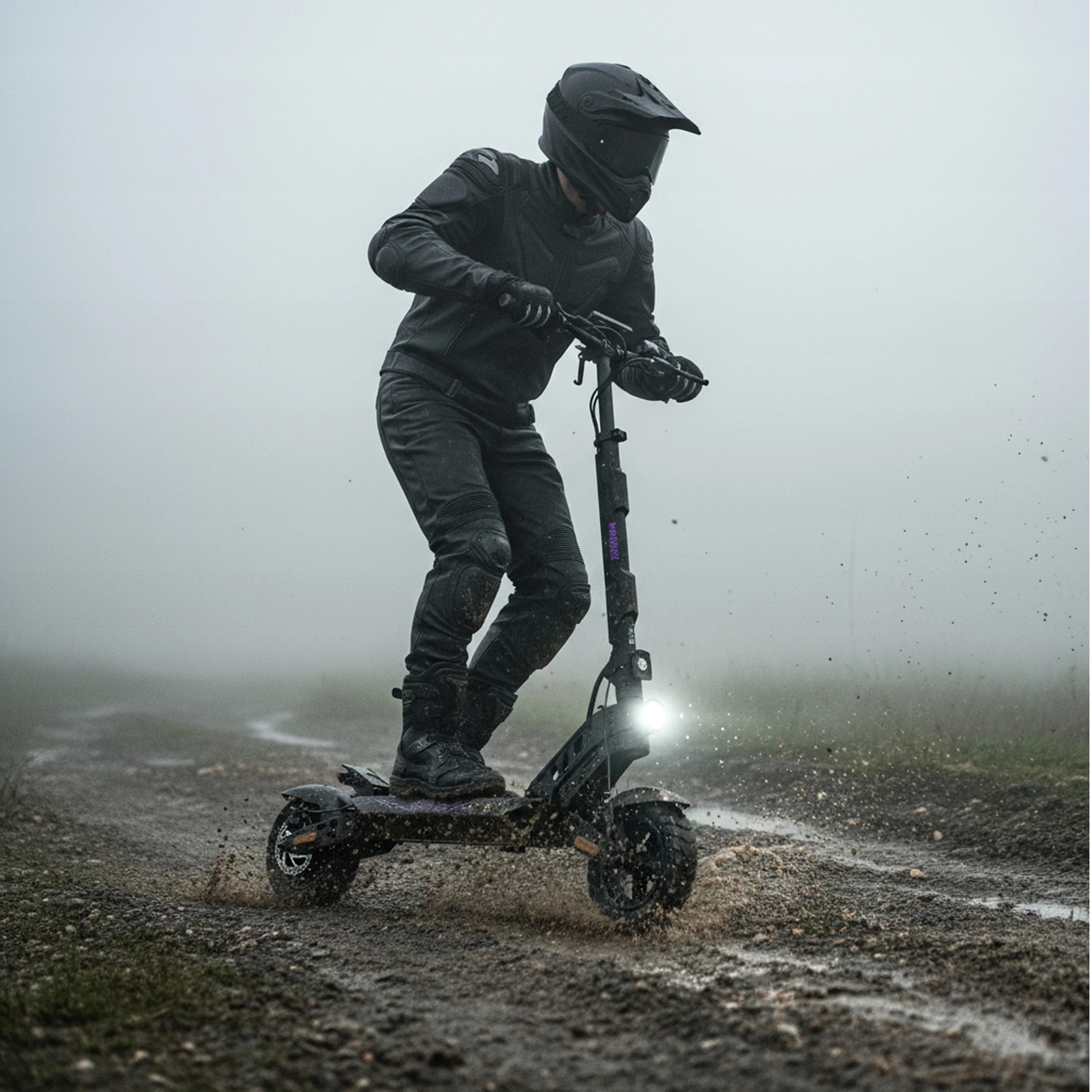 Hulajnoga Elektryczna Kamikaze K1 Katana RGB, 1400W, Blokada NFC 20km/h 10" — widok produktu