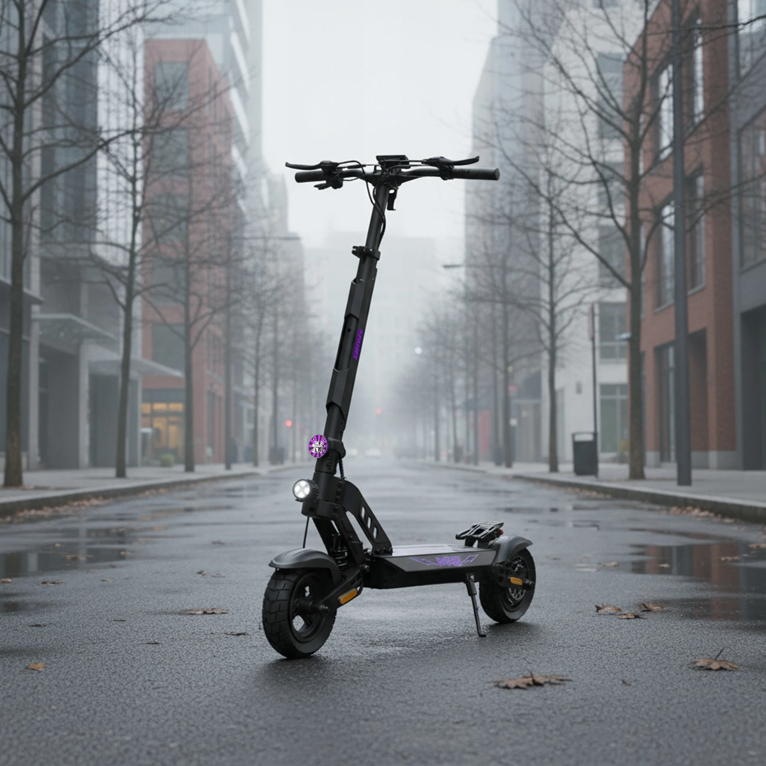 Hulajnoga Elektryczna Kamikaze K1 Katana RGB, 1400W, Blokada NFC 20km/h 10" — widok produktu