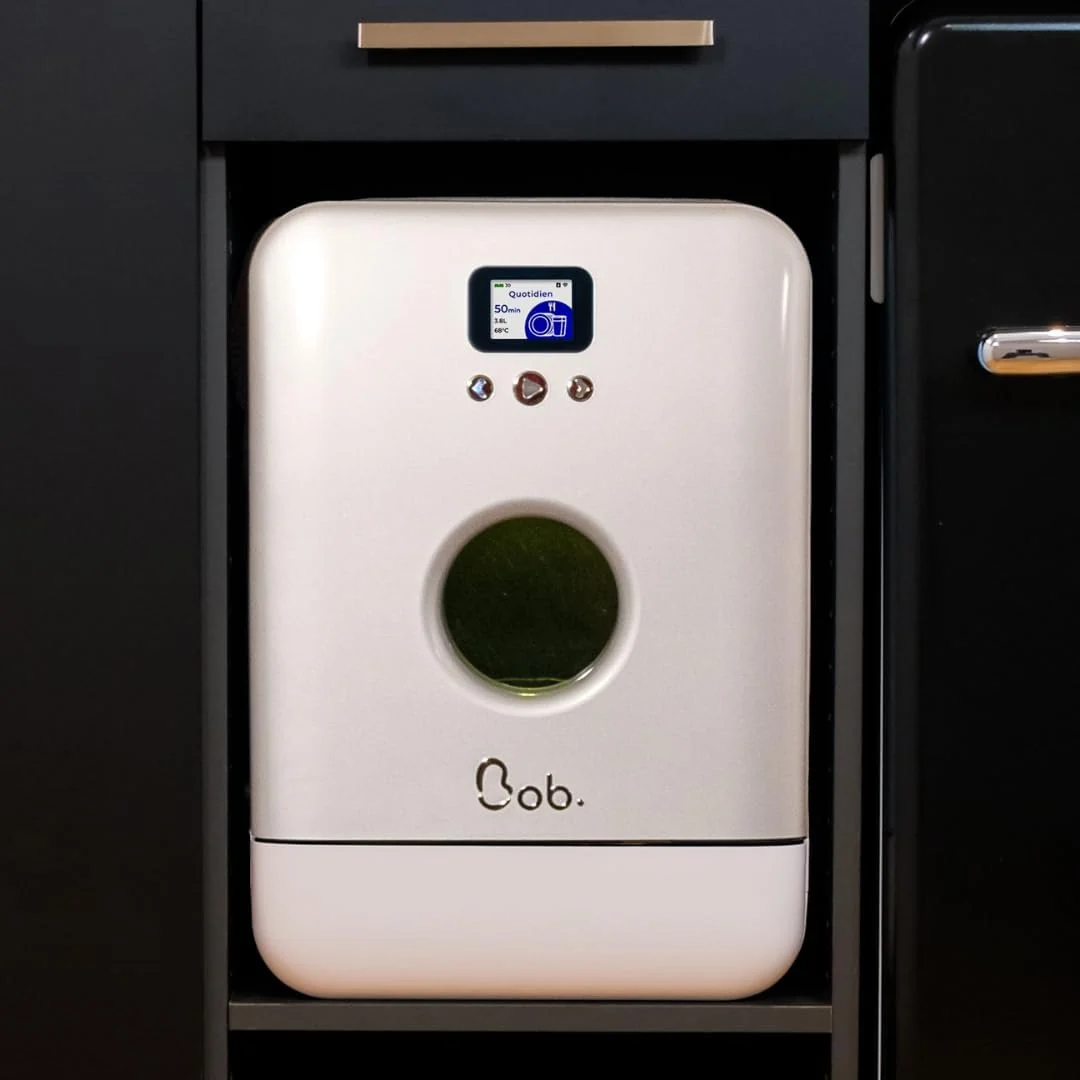 Daan Tech Bob Premium — kompaktowa zmywarka, srebrna