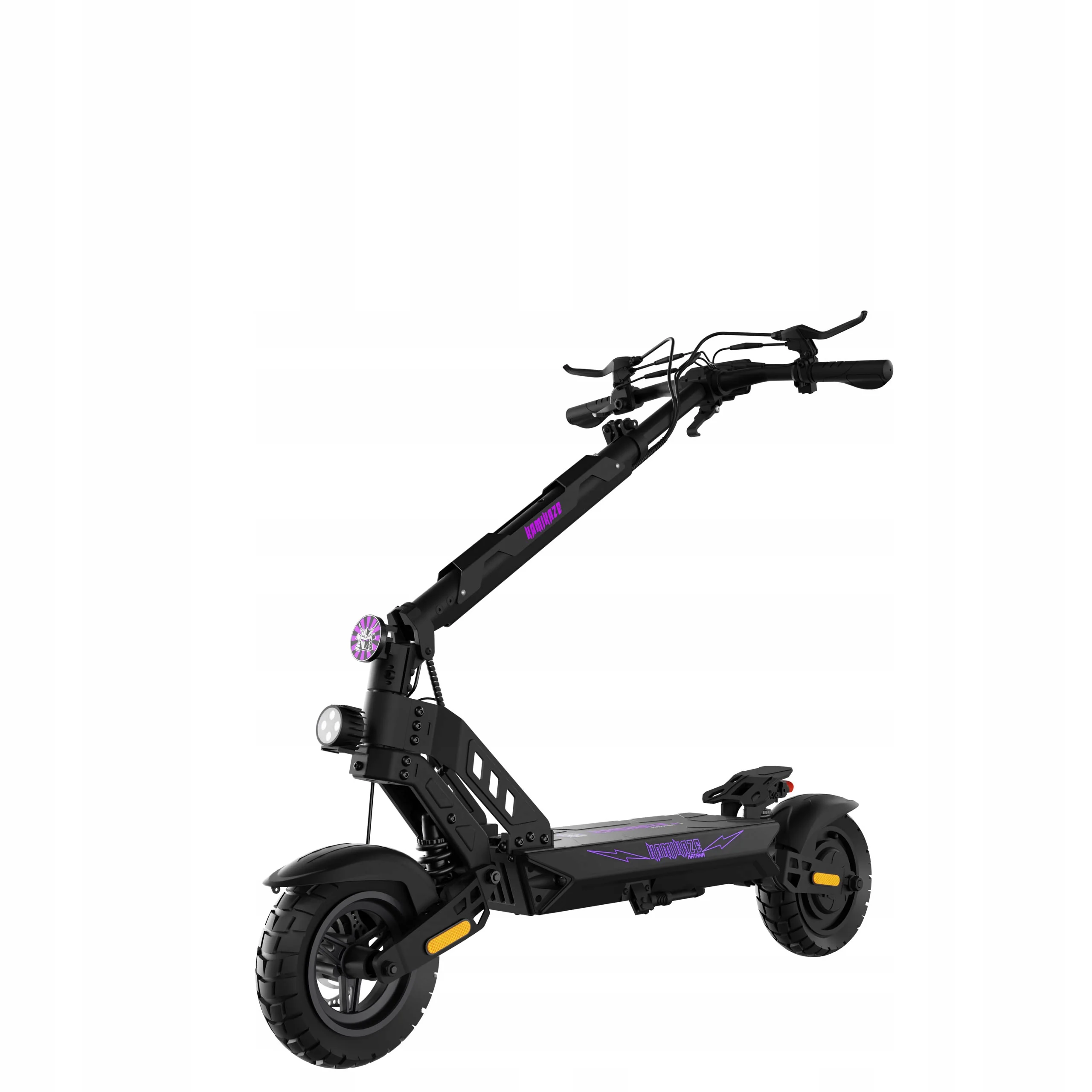 Hulajnoga Elektryczna Kamikaze K1 Katana RGB, 1400W, Blokada NFC 20km/h 10" — widok produktu