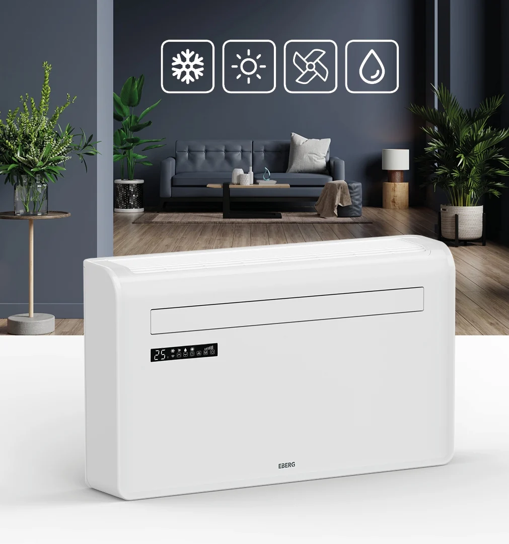 Klimatyzator ścienny MONOBLOK 2,93kW inwerter WiFi Grzanie Osuszacz 24l/24h