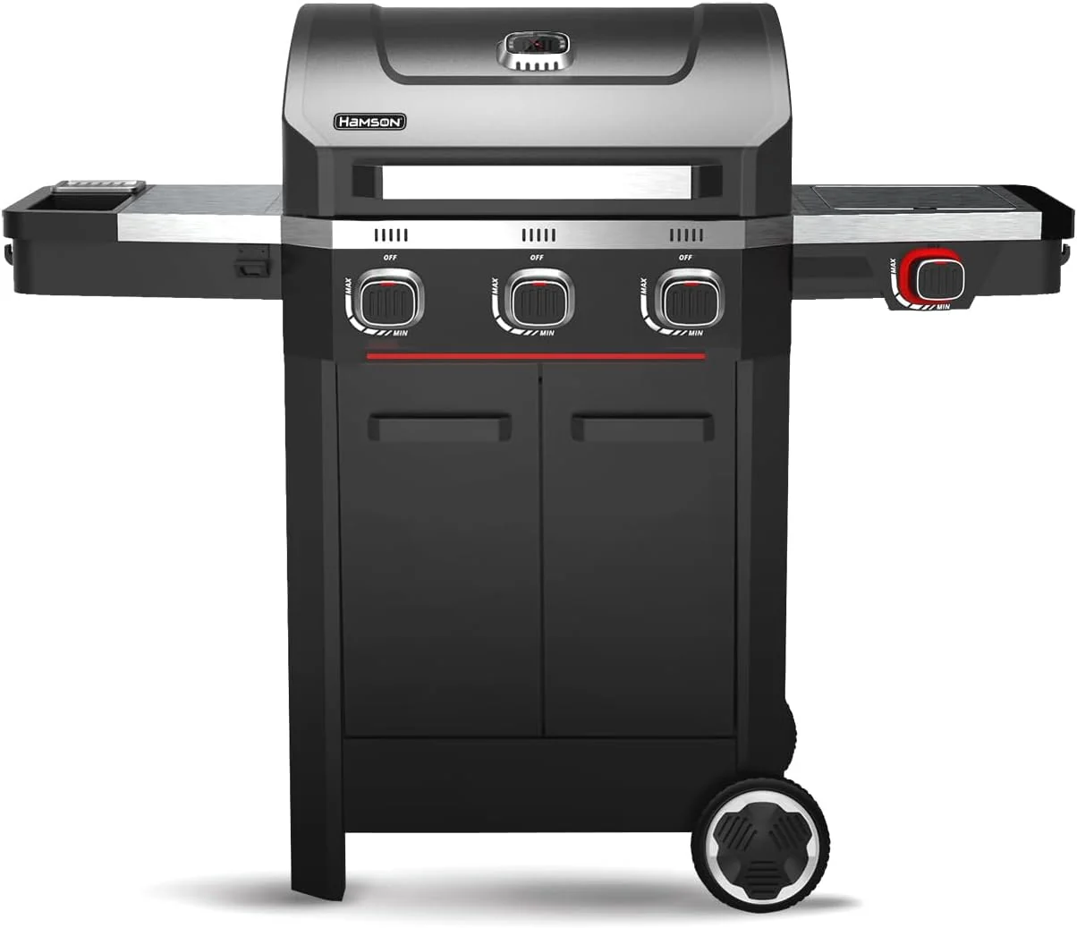 Hamson Mercury 3T — grill gazowy 3+1, 13,2 kW