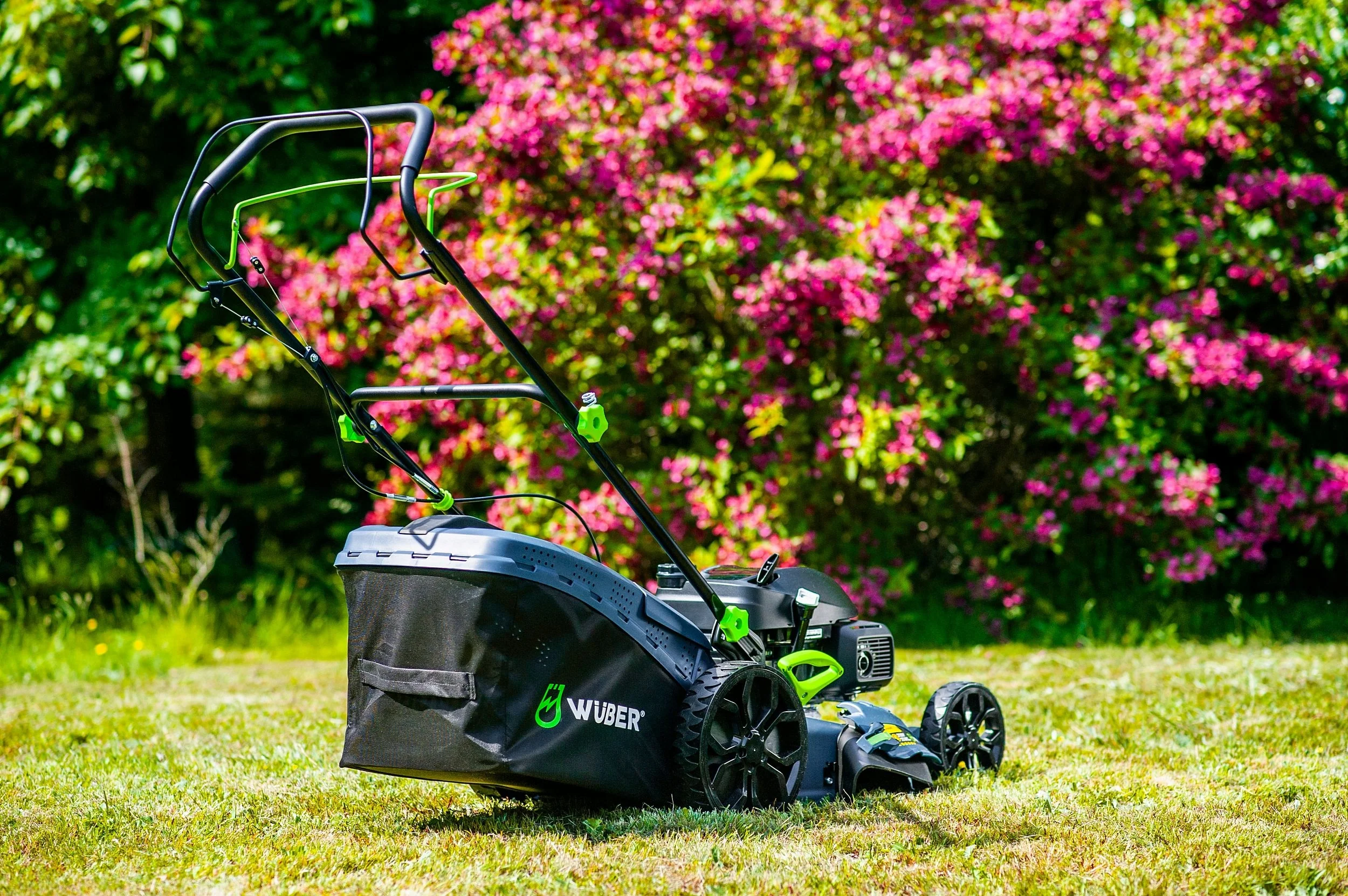Wuber W09104 — kosiarka spalinowa z napędem Honda, 51 cm, kosz 70 l — widok produktu