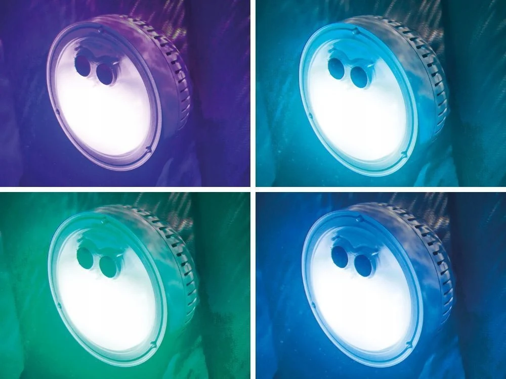 Dmuchane Ogrodowe Spa Hydromasaż 175x175 Intex 28450 4osoby WiFi+Led+GenChl